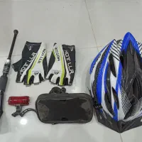 کلاه دستکش جک کیف گوشی چراغ خطر دوچرخه بجنورد