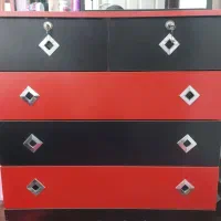 دراور مشکی قرمز سالم