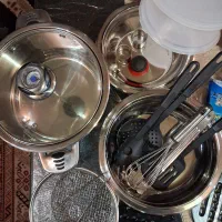 قابلمه استیل 29 پارچه عرشیا آلمان اصل|ظروف پختوپز|رشت, جهاد|دیوار