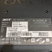 مانیتور LCD ال سی دی 17اینچ acer|قطعات و لوازم جانبی رایانه|اصفهان, کوی ولی عصر|دیوار