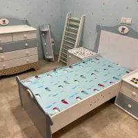 سرویس تخت کودک آپادانا و تخت کنار مادر،صندلی ماشین