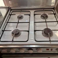 گاز فر دار 4 شعله برند الیش گاز واقعا در حد نو