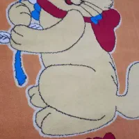 فرش کودک طرح گربه
