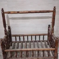 سلام گهواره چوبی هم  تخت میشه ازش استفاده کرد