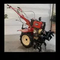 تیلر زنی با تیلر ۱۲ اسب