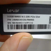 ssd 512G  M.2 NM620|قطعات و لوازم جانبی رایانه|مشهد, فدک|دیوار