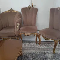 مبل نیمه استیل محکم وجنس خوب