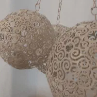 جا شمعی آویزی|صنایع دستی و سایر لوازم تزئینی|تهران, درب دوم|دیوار