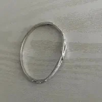 دستنبد نقره ای دخترانه