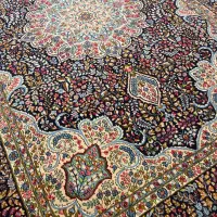 قالی ۹ متری دستبافت|فرش|کرمان, |دیوار