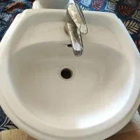 ست شیرآلات و سنگ روشویی سرویس بهداشتی|لوازم سرویس بهداشتی|بیرجند, |دیوار