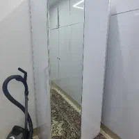 کمد لباسی MDF قد ۲ متر یک درب آینه