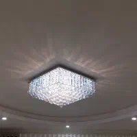 دوعدد لوستر|لوستر و چراغ آویز|رشت, لاکانی|دیوار