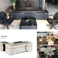 میز تیم ورک کار گروهی آفیس فلز پروفیل MDF رایانه|دفتر کار|زنجان, |دیوار