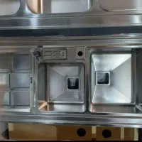 سینک دوقلواستیل براق|مصالح و تجهیزات ساختمان|بروجرد, |دیوار