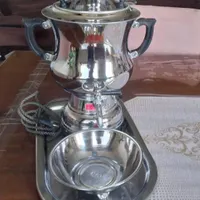 سماور برقی  نو با سینی وکاسه 3500000تومان