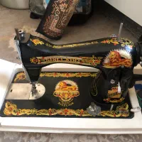 چرخ خیاطی قدیمی ژاپنی