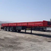 اجاره.انواع تریلر .لبه .کفی .سه محور رول کش
