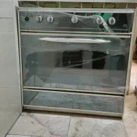 اجاق گاز ۵ شعله طرح فر - کاملا سالم و جادار