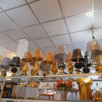 اباژورهای رو میزی انتیک اک|چراغ خواب و آباژور|قم, شهرک فاطمیه|دیوار