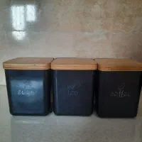 بانکه پلاستیکی درب چوبی سالم