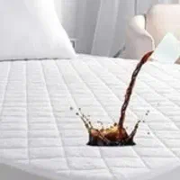 کاور تشک ضد آب  و روتختی مخمل دوطرفه دونفره