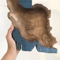 ظروف چوبی|ظروف سرو و پذیرایی|گلبهار, شهر جدید گلبهار|دیوار