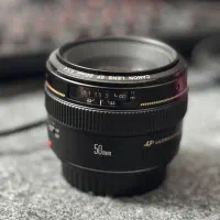لنز ۵۰ - f1.4 - کانون