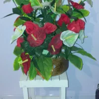 سبد گل مصنوعی نو  و باکس گل سایز یزرگ|گل مصنوعی|کرج, شهرک شهرداری|دیوار