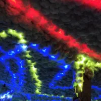 چراغ سقفی 12رنگ