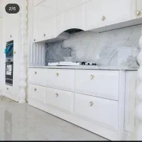 کابینت کمد دیواری ترموود لاین نوری