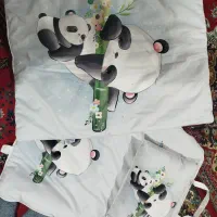 سرویس خواب نوزاد و قنداق تدی طرح جدید|اسباب و اثاث بچه|نهاوند, |دیوار