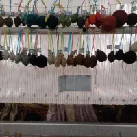 تابلو فرش نخ و ابریشم طرح جواهر فروش ۲|فرش|فارسان, |دیوار