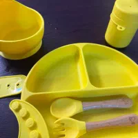 سرویس سیلیکونی ظرف کودک