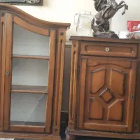 کنسول و ویترین چوب درجه یک