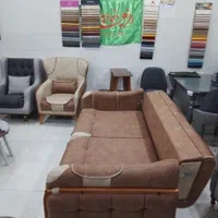 مبل کامفورد تخت خواب شو|مبلمان خانگی و میز عسلی|لار, |دیوار