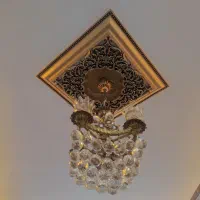 2لوستر پذیرایی 8شعله4شاخه 1لوستر آشپز خانه4شعله|لوستر و چراغ آویز|قرچک, مهدیه|دیوار