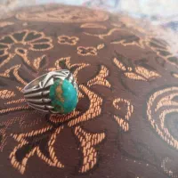 انگشتر فیروزه نقره