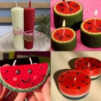 شمع های یلدایی دست ساز زیر قیمت