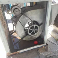 کولر ابی و درب چوبی