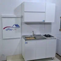 ست کابینت گاز تک شعله 120 cm زیر سینک دستگیره مخفی|مصالح و تجهیزات ساختمان|تهران, حسنآباد|دیوار