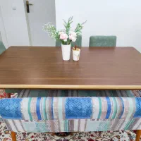 میز غذا خوری/ نهارخوری شش نفره بسیار زیبا