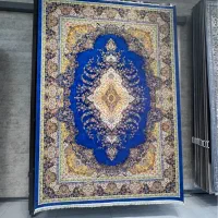 فرش شاپرک ۱۰۰۰شونه فیروزه ای ،کرم رنگ ۱۲متری|فرش|شیراز, زیباشهر|دیوار