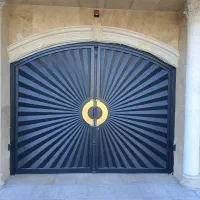 جوشکاری.نمای فلزی.درب باغ|مصالح و تجهیزات ساختمان|قشم, |دیوار