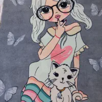 فرش دخترانه ۱۲۰ در ۱۸۹