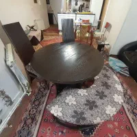ناهارخوری ۴ نفره گرد و کمجا
