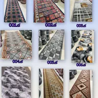 گلیم طرح ربان زرد ومشکی/اکبریان