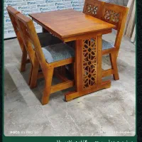 میز و صندلی چوبی