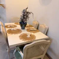 میز ناهار خوری سمپلاس شده فول گرجستانی کار دست