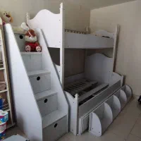 تخت خواب دوطبقه نوجوان|تخت و سرویس خواب|پرند, فاز ۶|دیوار